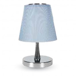 5W LED Ttabel lampă Alb Natural Crom Corp Albastru Umbră