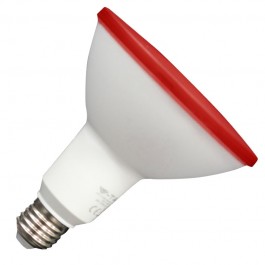Bec LED - 17W PAR38 E27 IP65 Roșu
