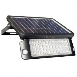 10W Proiector LED Solar Corp Negru Alb Natural