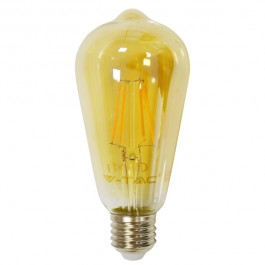 Filament LED Lumânare Bulb - 4W E27 Alb Cald