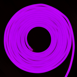 Neon flex LED 24V Violet - 10 metri