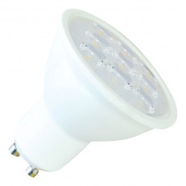 Bec LED Tip Spot - 3W GU10 Plastic Alb Cald