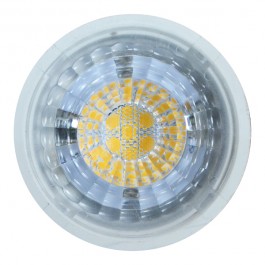 LED Σποτ Λάμπα - 7W MR16 12V Πλαστική Θερμό Λευκό