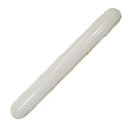 LED Αδιάβροχο Lamp PC/PC 600mm 18W Ψυχρό Λευκό