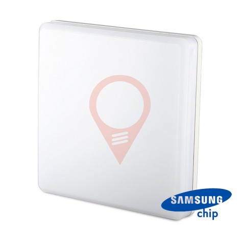 25W LED Celing Light SAMSUNG CHIP Frameless Square 6400KIP44 120LM/W