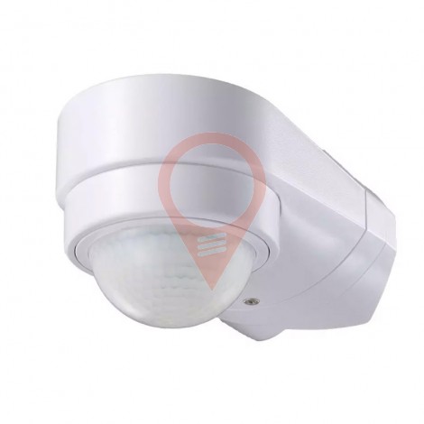 Infrared Motion Sensor White Body Corner 240°