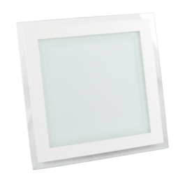 18W LED Mini Glas Panel Quadrat Kaltweiss