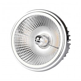 LED Spotlight - AR111 20W Changeable Reflector 40`D/20`D Silver 4000K