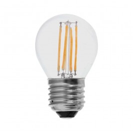 LED Bulb 6W Filament E27 G45 Clear Cover 4000K
