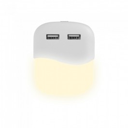 LED Night Light USB Square 3000K