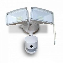18W LED Fluter mit WiFi-Sensor-Kamera Weiß