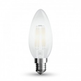LED Lampe - 4W E14Glühfaden Kerzenlampe, Warmweiss Dimmbar
