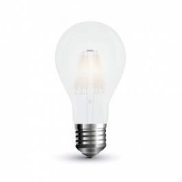 LED-Gluhfaden Frost Lampe - 10W  E27 A67 Weiss