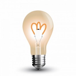 LED Lampe - 3W E27 Gluhfaden Bernstein-Abdeckung Warmweiss