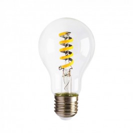 LED Lampe - 4W E27 Gluhfaden Bernstein-Abdeckung Warmweiss