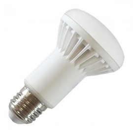 LED Lampe - 8W E27 R63 Weiss