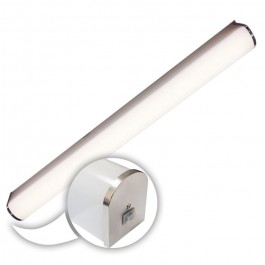 10W LED Miroir Lampe Chrome Blanc IP44
