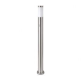 E27 Bollard Lamp 110cm PIR Sensor Stainless Steel Body Satin Nickel IP44