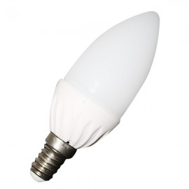 Ampoule LED - 4W E14 Bougie Blanc chaud